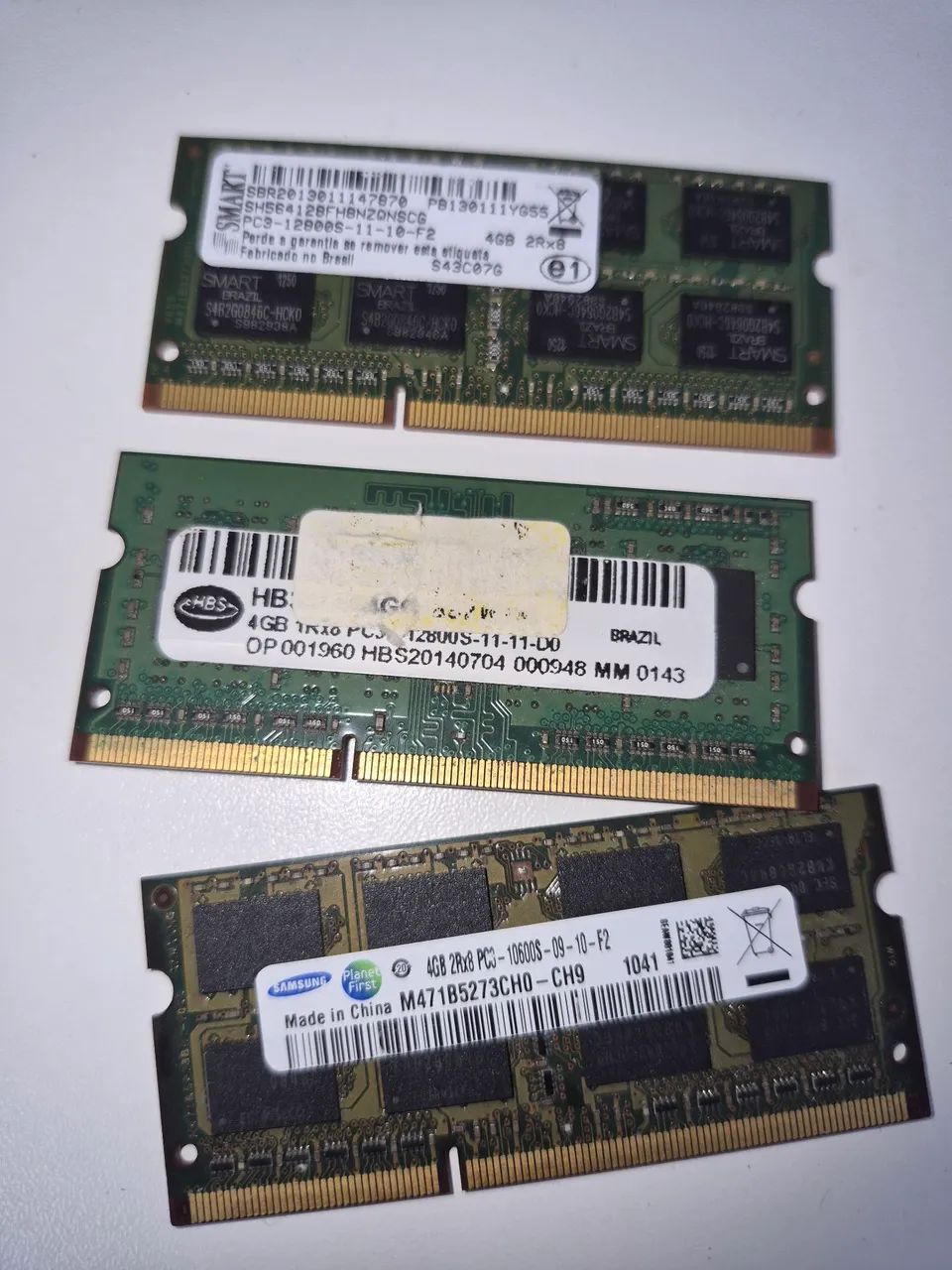 Memória notebook