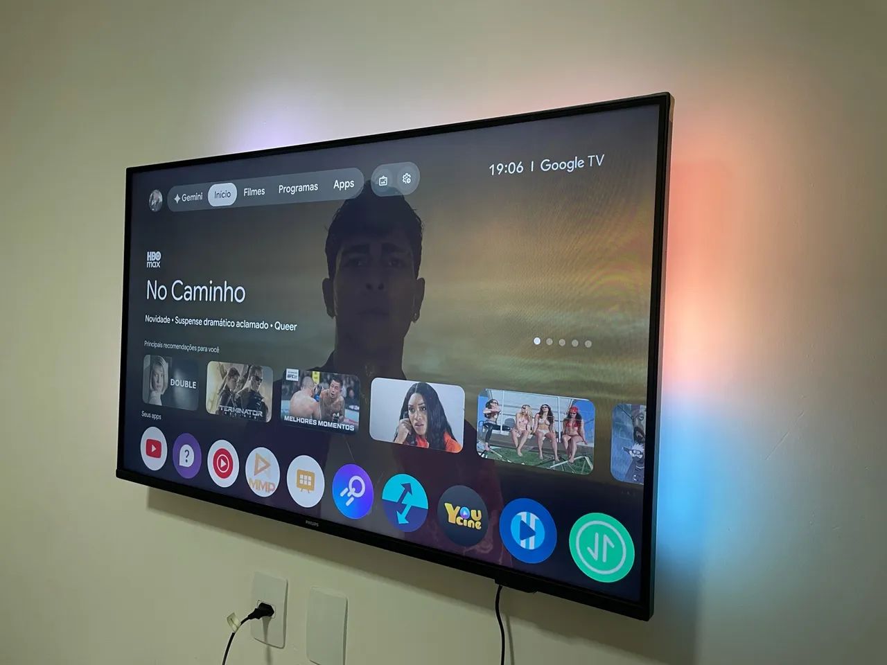 Vendo TV 43 Pol Philips Ambilight - Foto 3