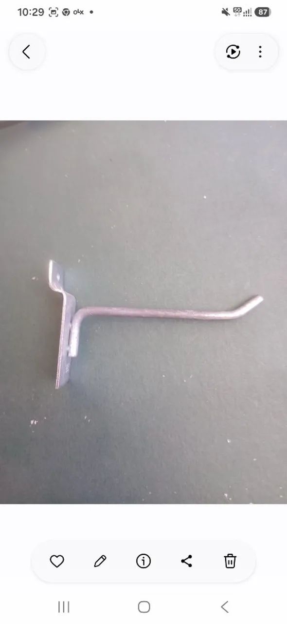 Ganchos painel 10 cm - Foto 3