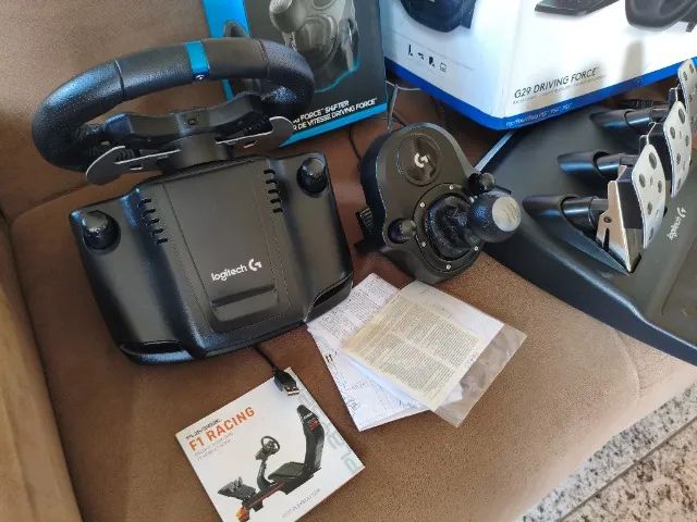 Volante logitech g29 com câmbio - Foto 4