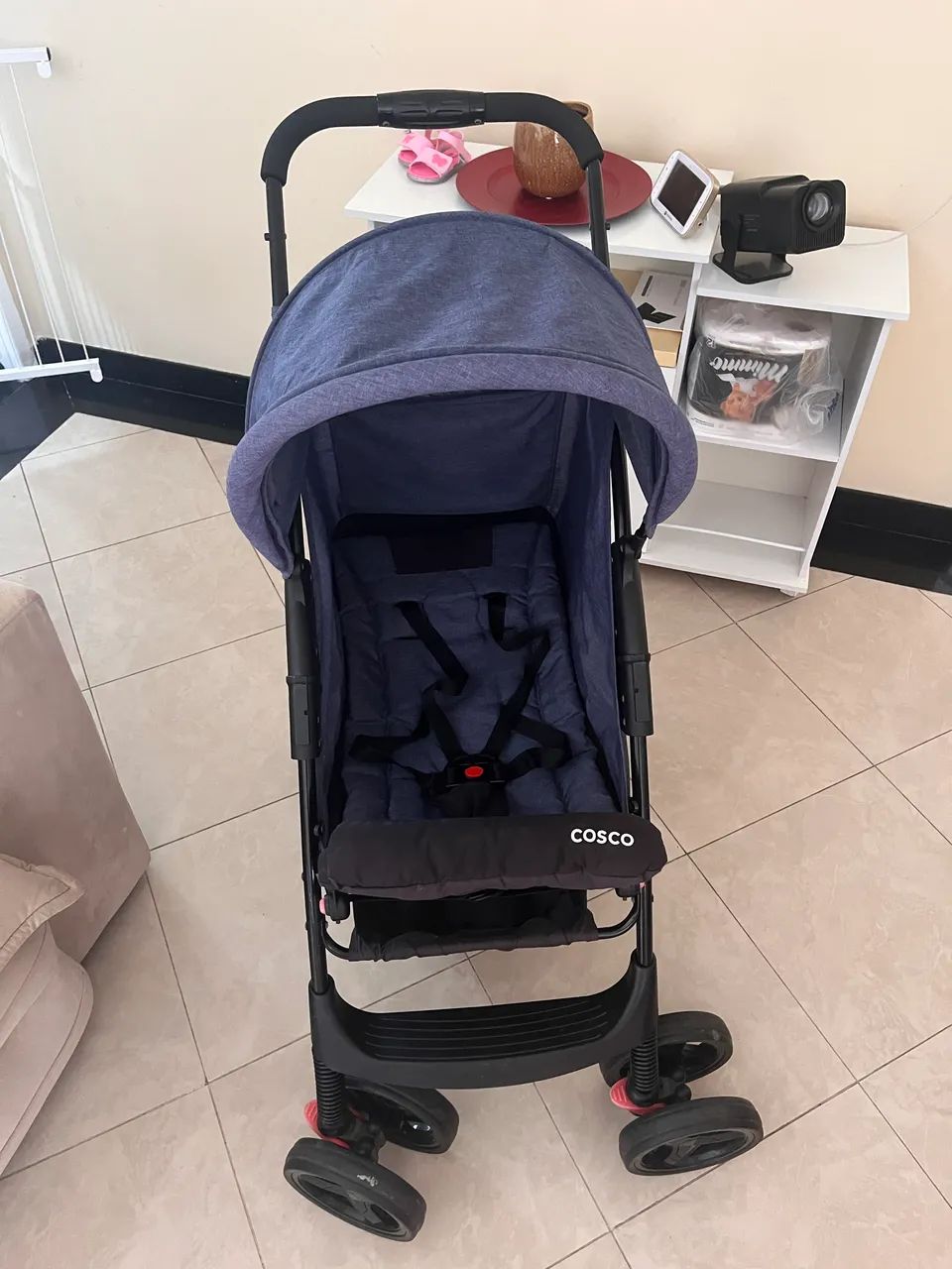 Carrinho de Bebê + Bebê conforto COSCO - Foto 3