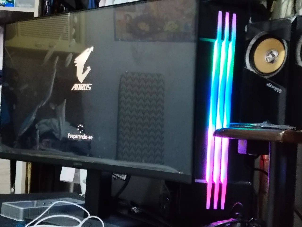 PC Gamer Aorus Elite Montado - Foto 5