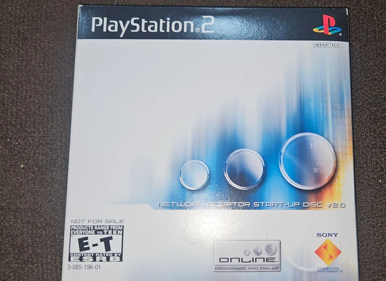 Cd start up ps2 on line
