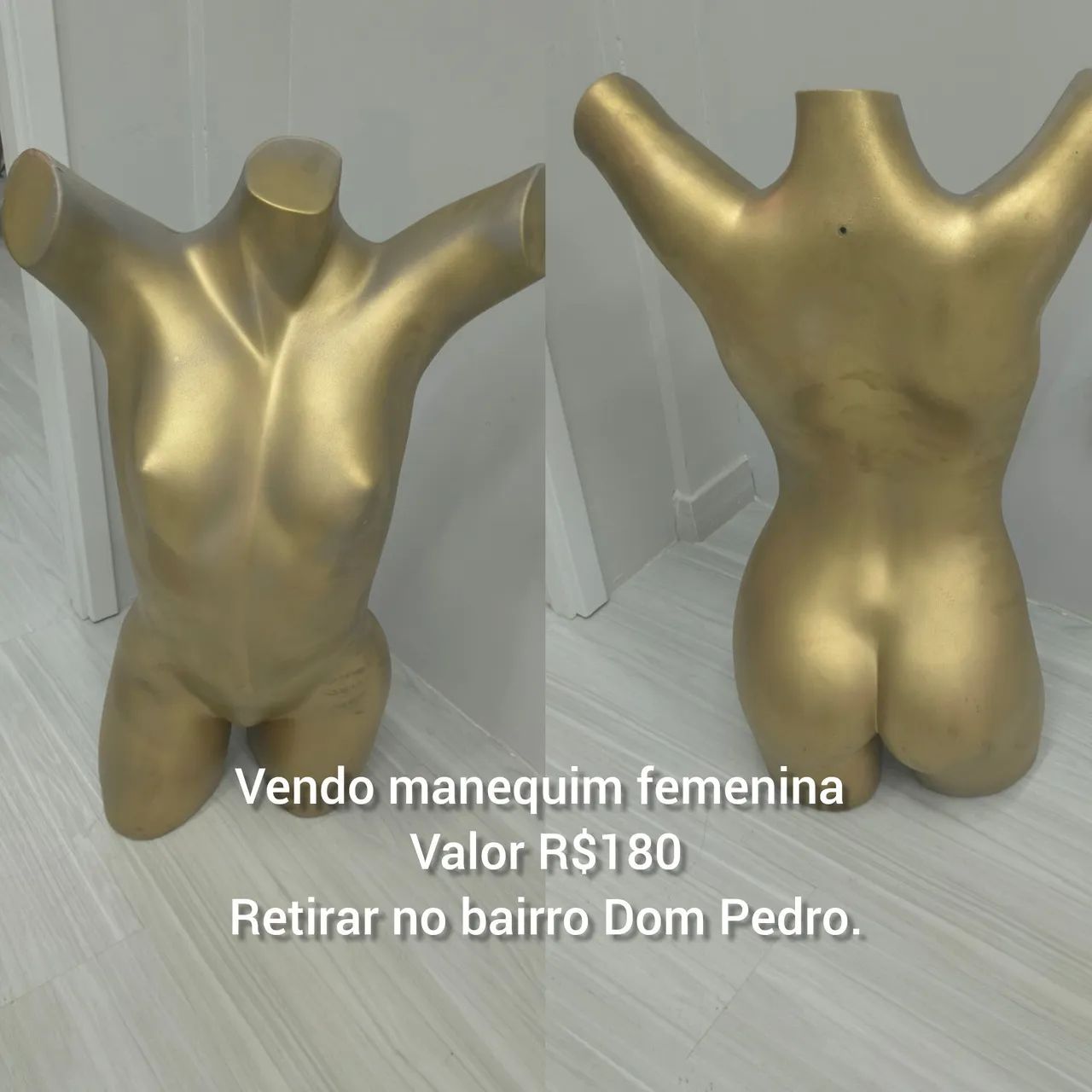 Vendo manequim femenino 