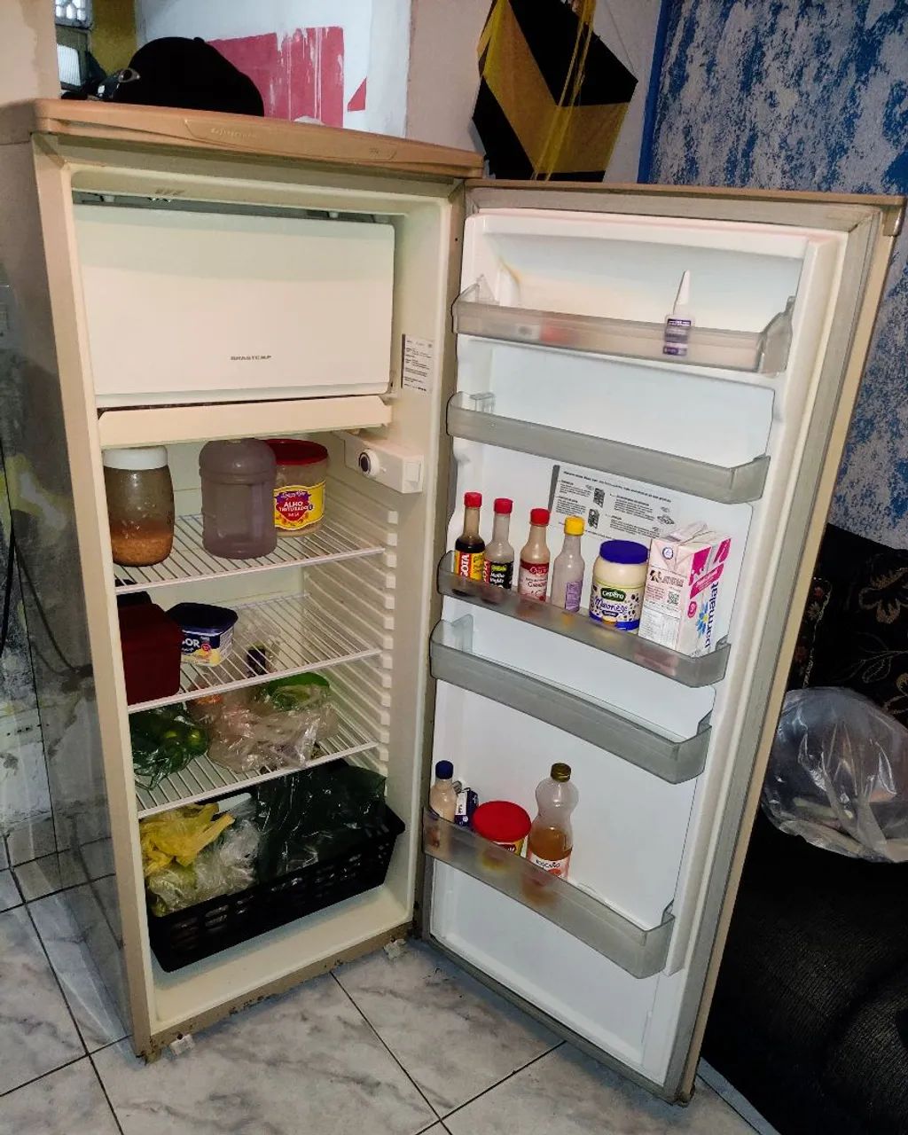 Refrigerador Brastemp 310 , 220v , Funcionando Perfeitamente  - Foto 2