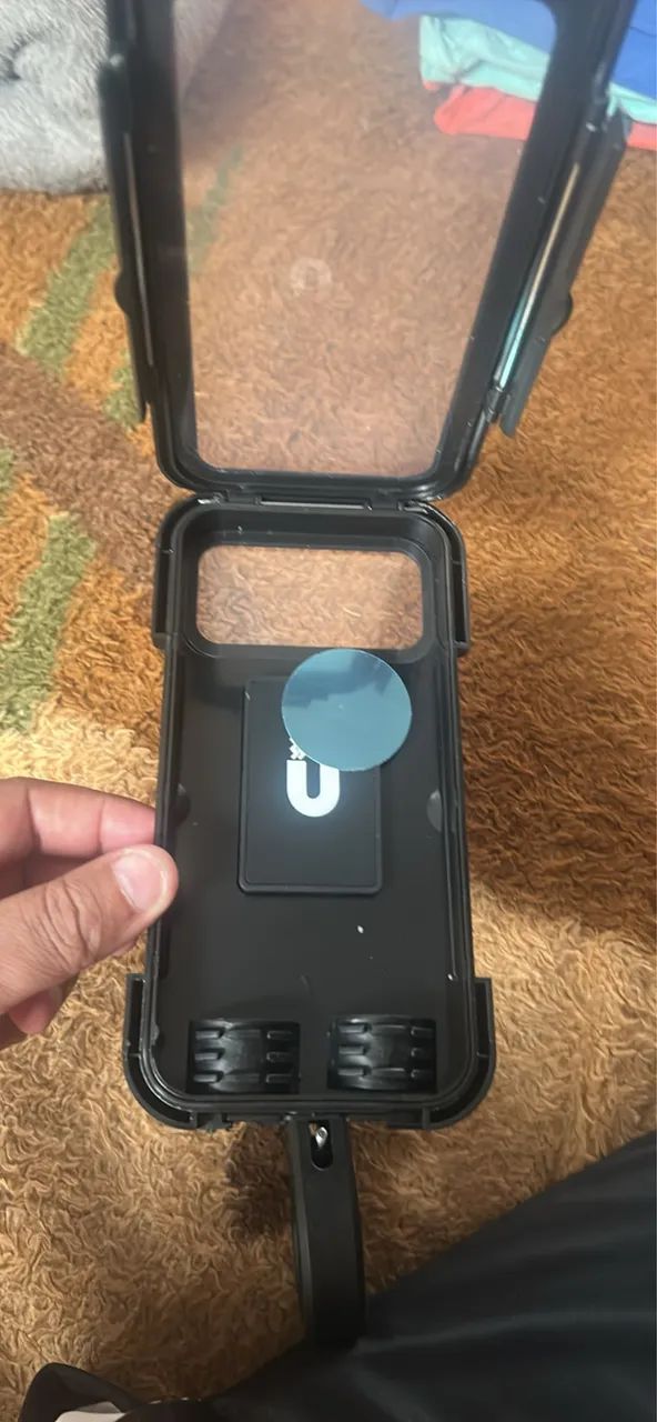 Vendo fone para capacete + suporte celular  - Foto 4