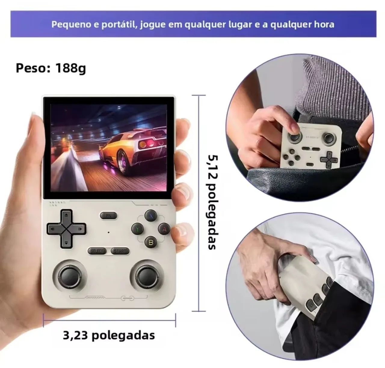 Console Retrô Portátil K36  - Foto 2