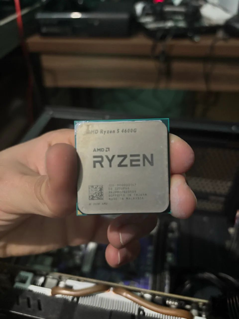 RYZEN 5 4600g com caixa e cooler box - Foto 5