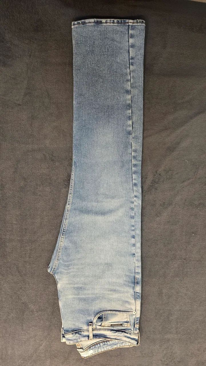 Calça jeans claro Slim Calvin Klein  - Foto 3