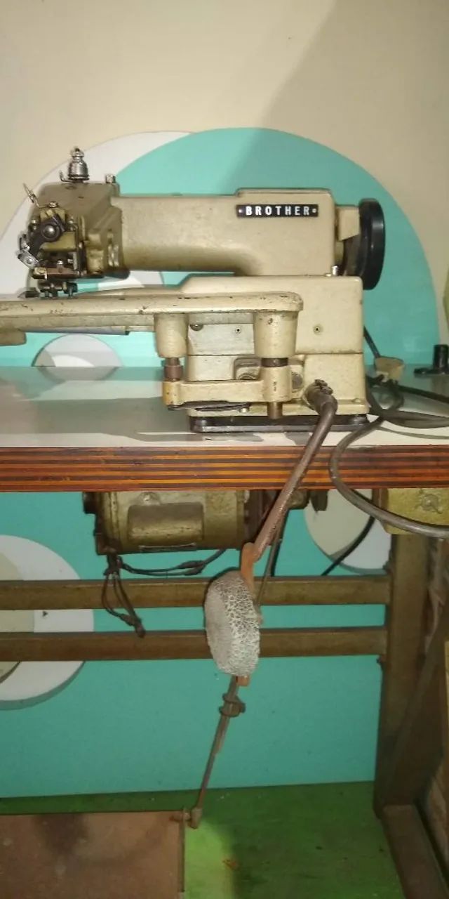 Máquina pespontadeira somente mesa e cabeçote  - Foto 3