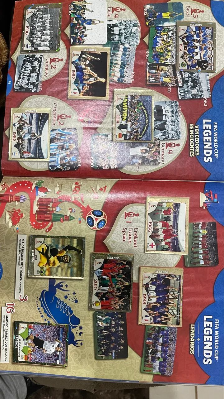 ÁLBUM DA COPA DO MUNDO 2018- COMPLETO  - Foto 4