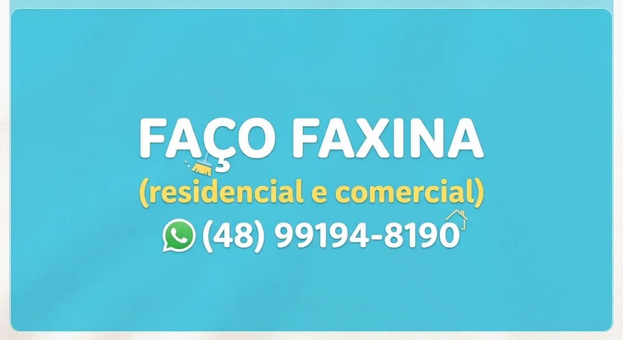 Serviço de Faxina