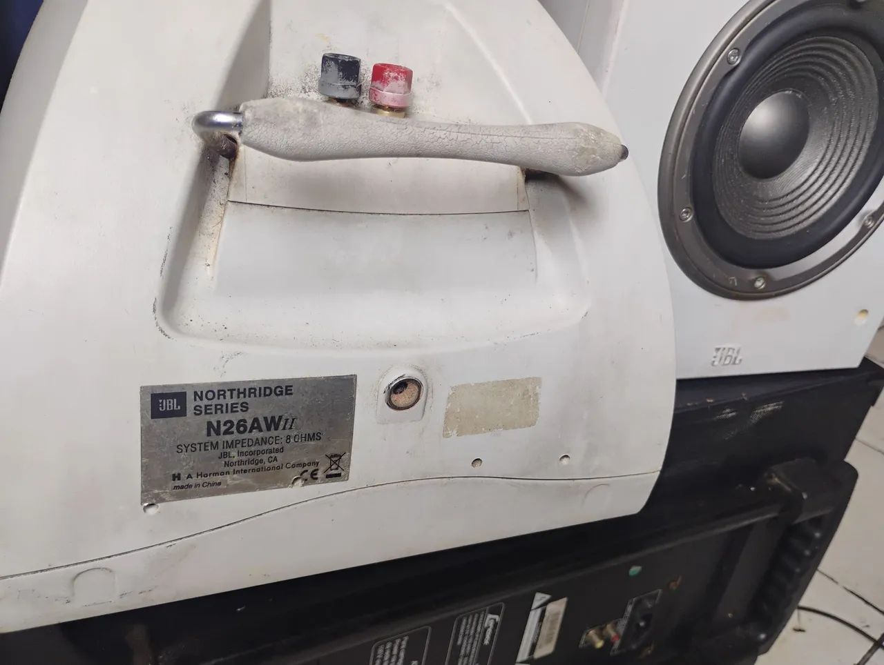 Caixas de som JBL N26 usadas funcionando  - Foto 3