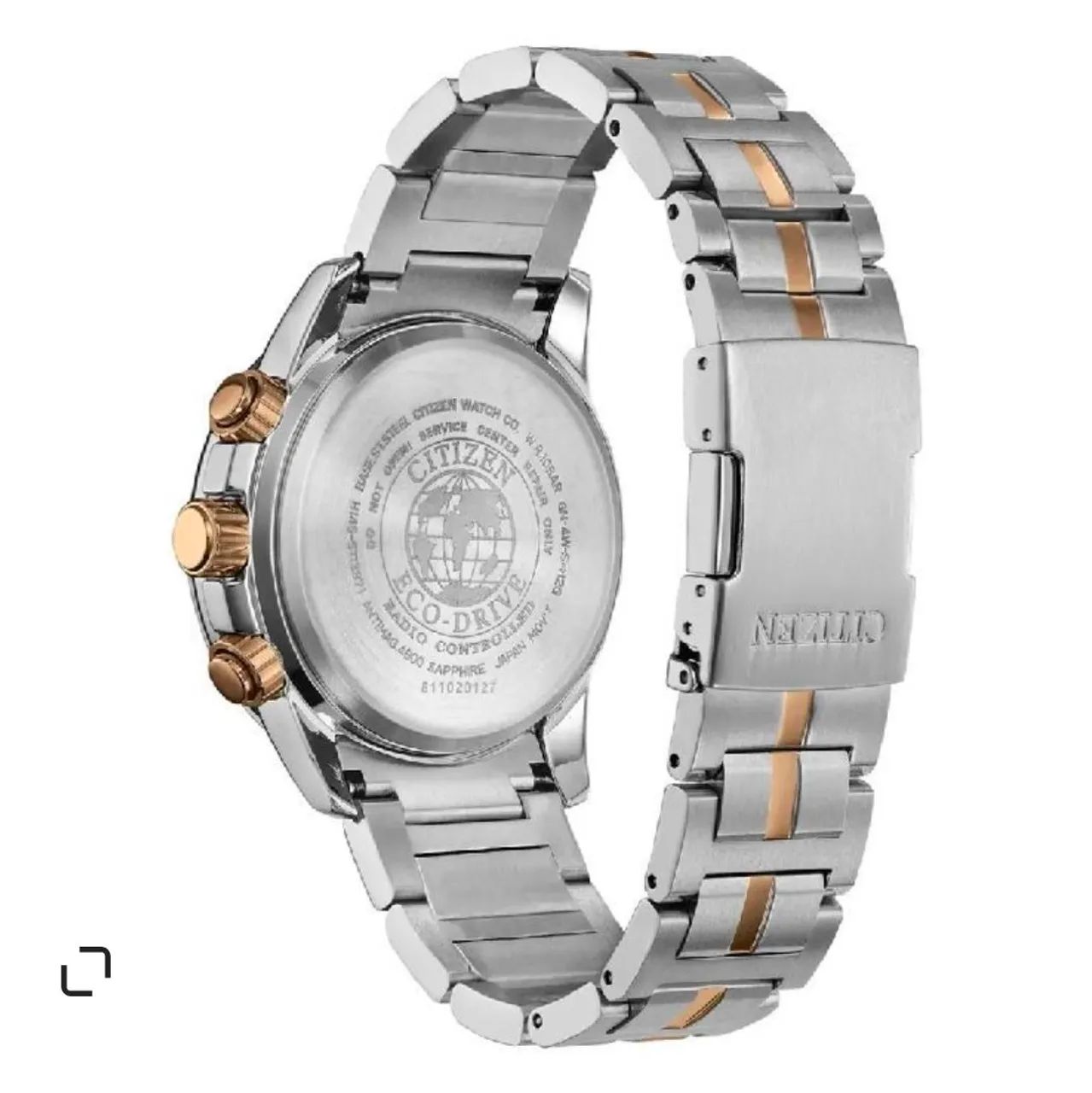 relógio citizen knight silver pcta cb5886-58h - Foto 2