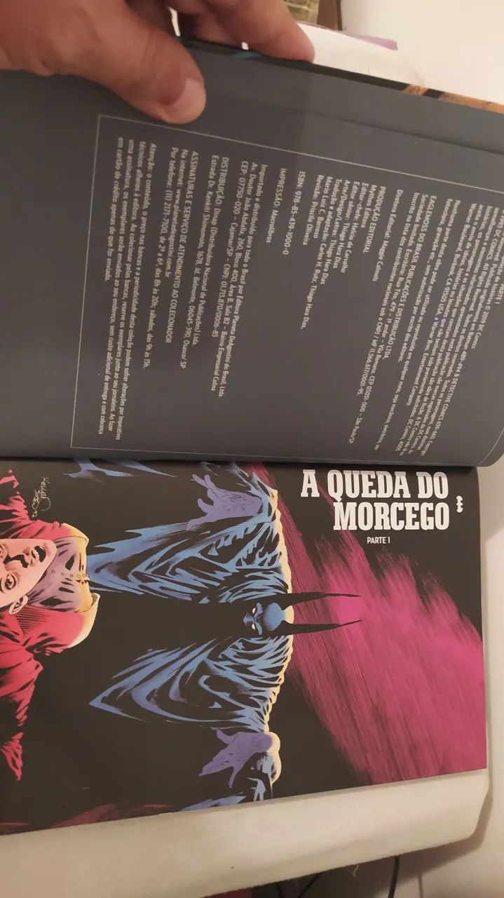 A Lenda do Batman - A Queda do Morcego - EAGLEMOS - DC Comics. - Foto 2