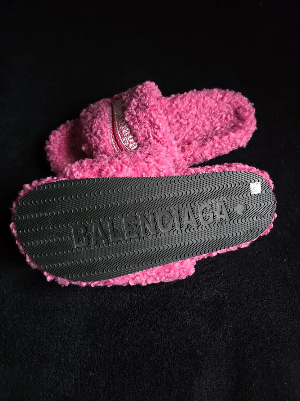 Slide Balenciaga Rosa - Foto 2