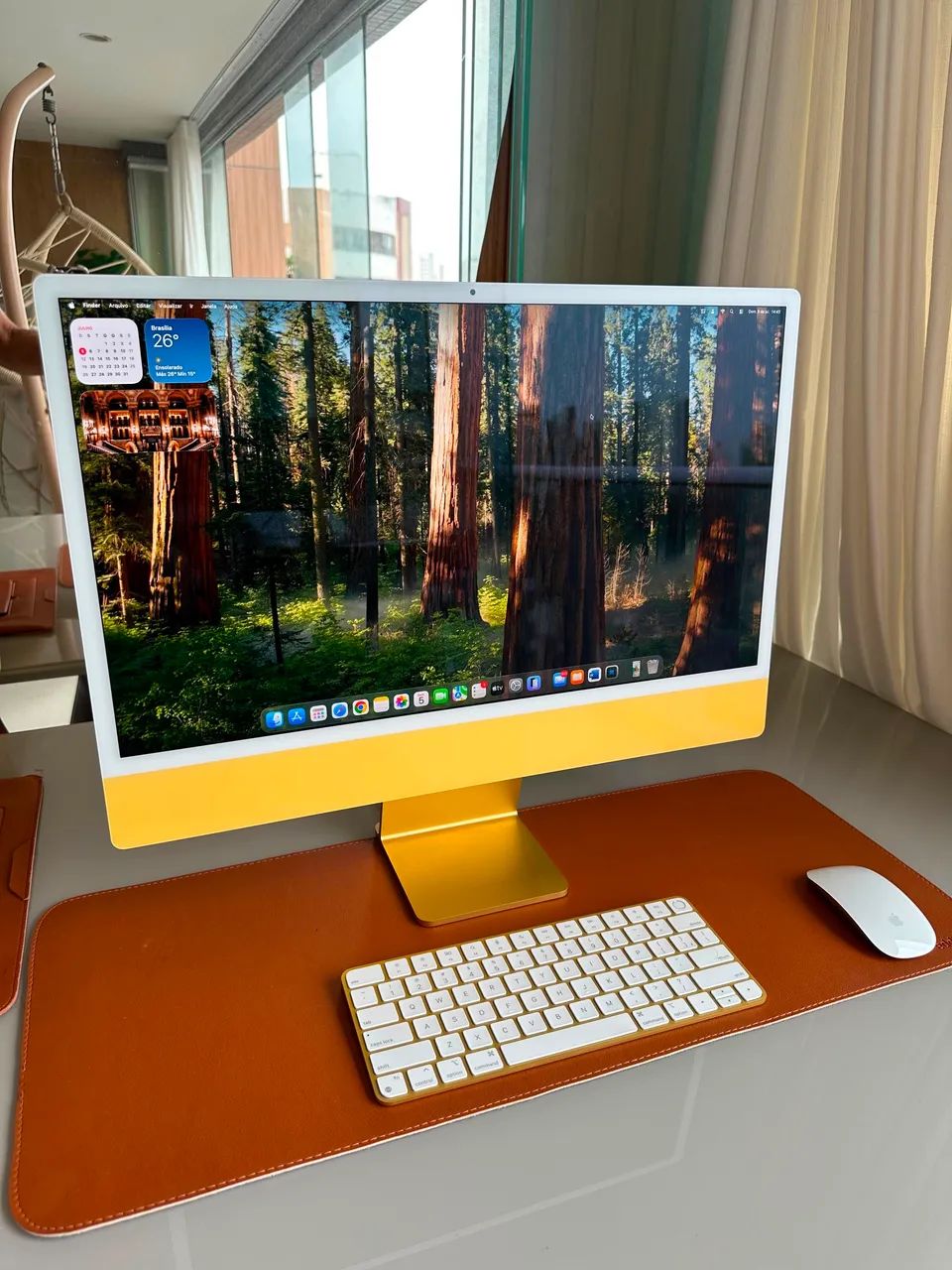 【美品】iMac 24インチ M1 16GB/256GB イエロー 元箱あり Apple iMac 24-inch M1 2021 イエロー Refurbished Apple iMac 24-inch