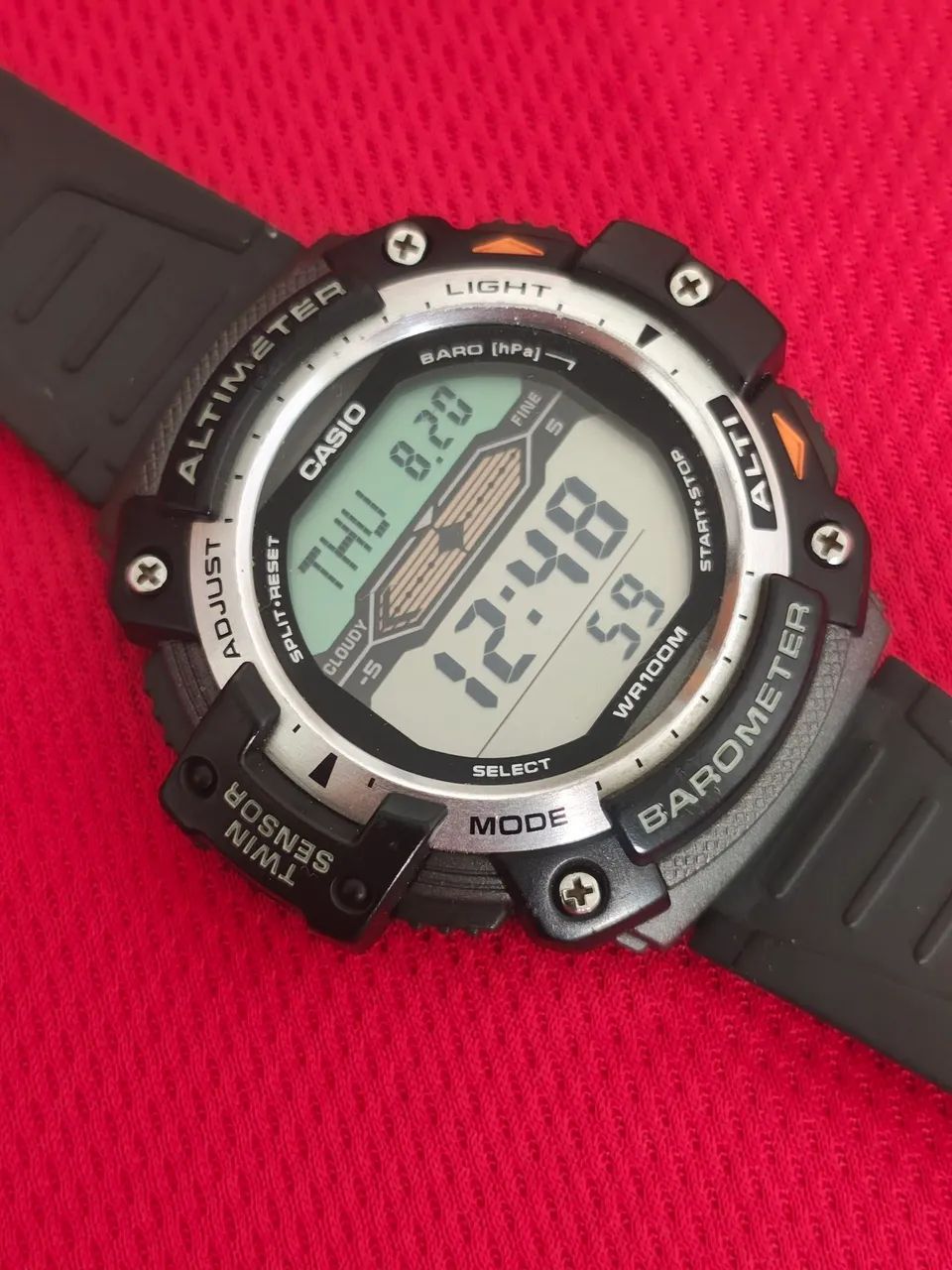 Relógio Casio Out Gear  SGW-300H-1AV Preto - Foto 2