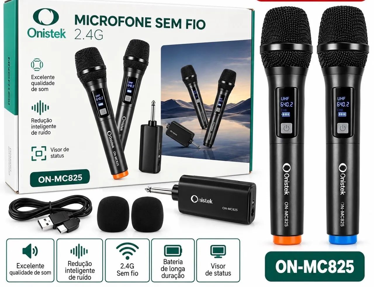 Microfone sem fio  - Foto 3