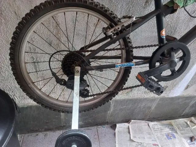 03 bicicleta aro 16 e aro 26 