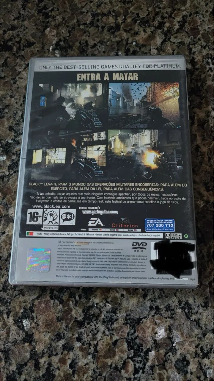 BLACK PS2 Original - Foto 3