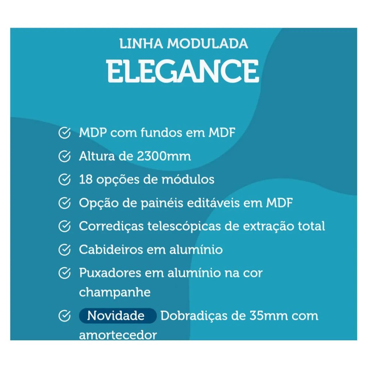 Guarda roupa modulado Elegance casal , à pronta entrega  - Foto 4