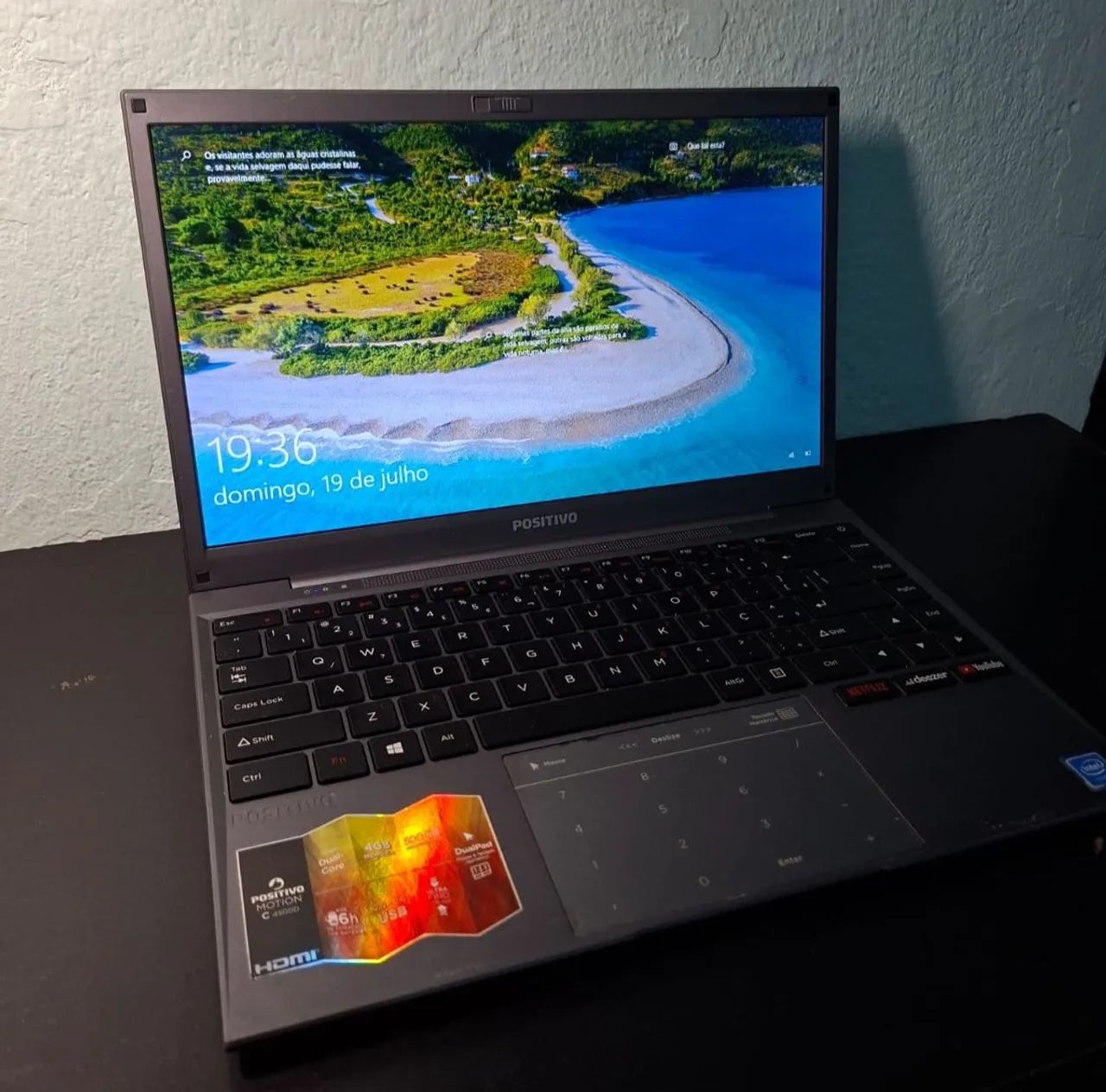Notebook positivo motion c4500d