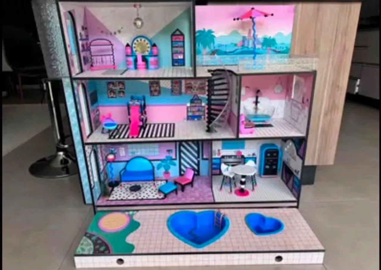 Casinha boneca Lol