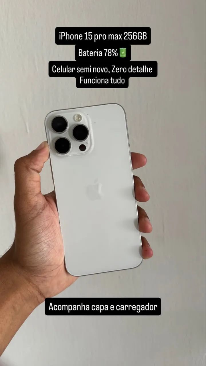 iPhone 15 pro max 256gb - Foto 3