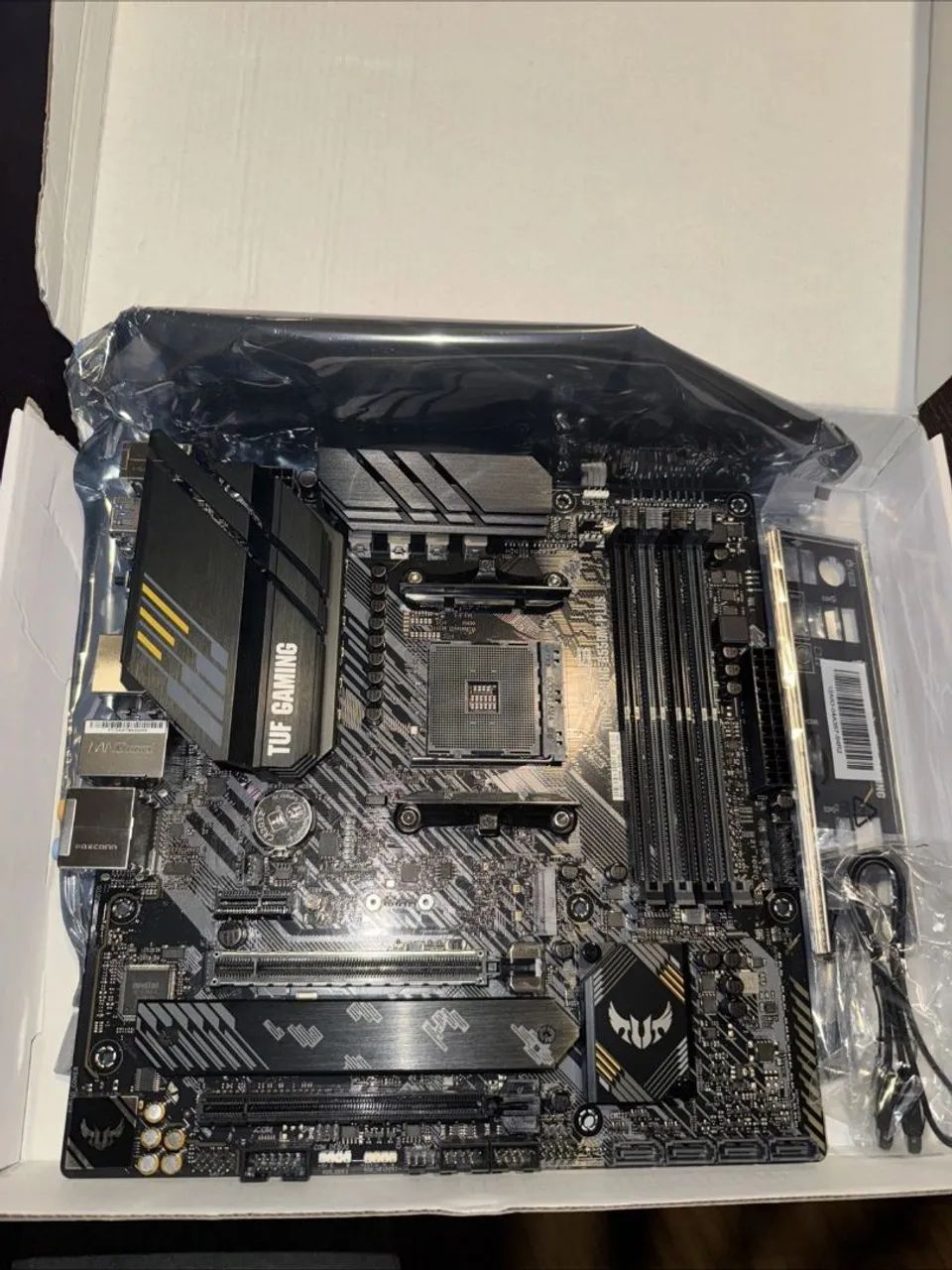 PLACA MÃE ASUS TUF B550M PLUS WIFI - Foto 2