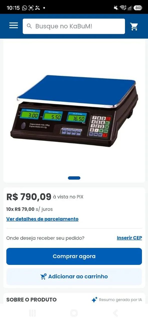 Balança até 40kg - Foto 3