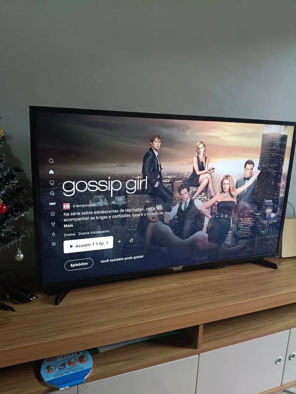 Vendo TV Samsung 43 polegadas - Foto 2