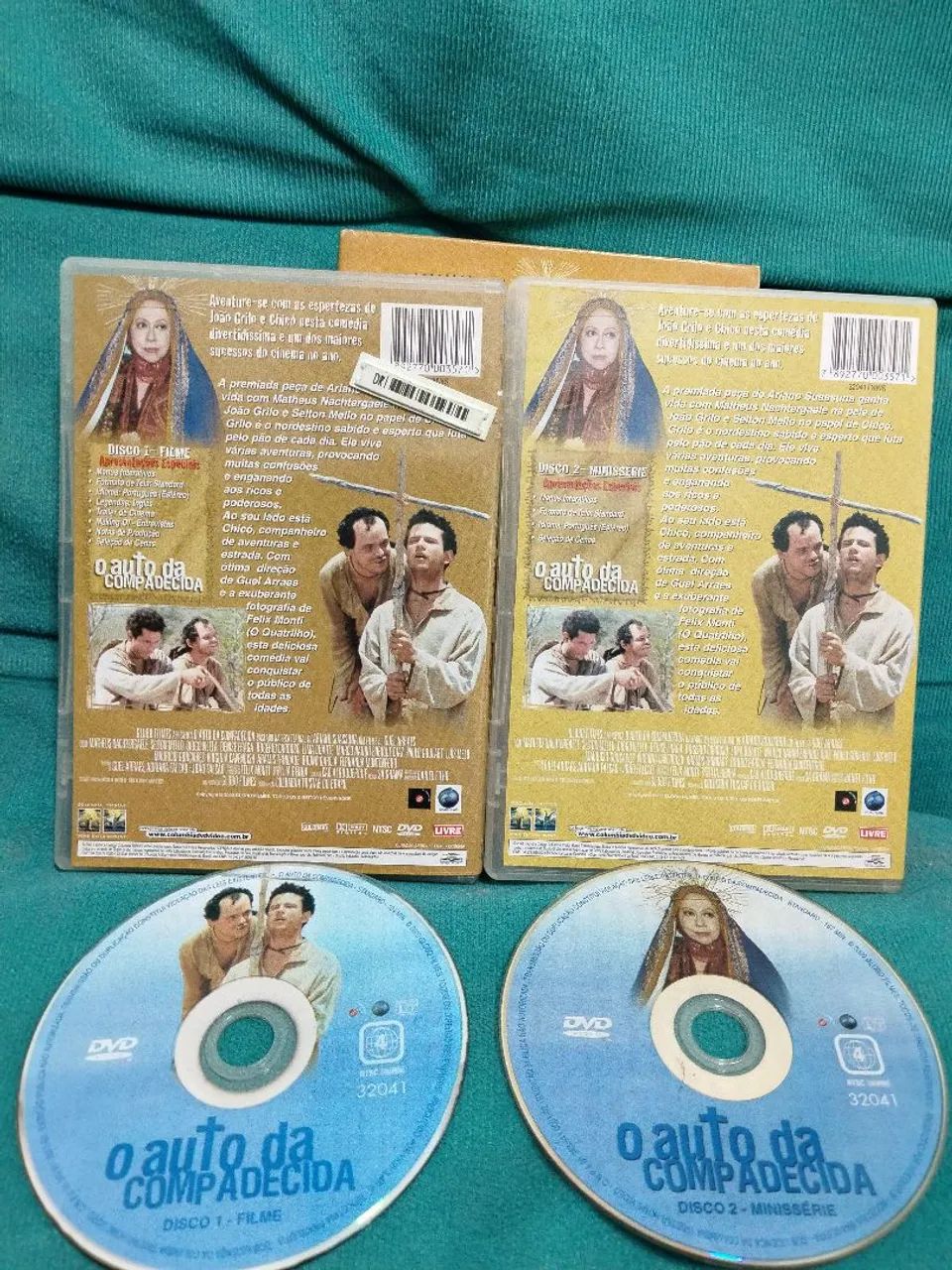 2 DVDs O Auto da Compadecida (Original)  - Foto 3