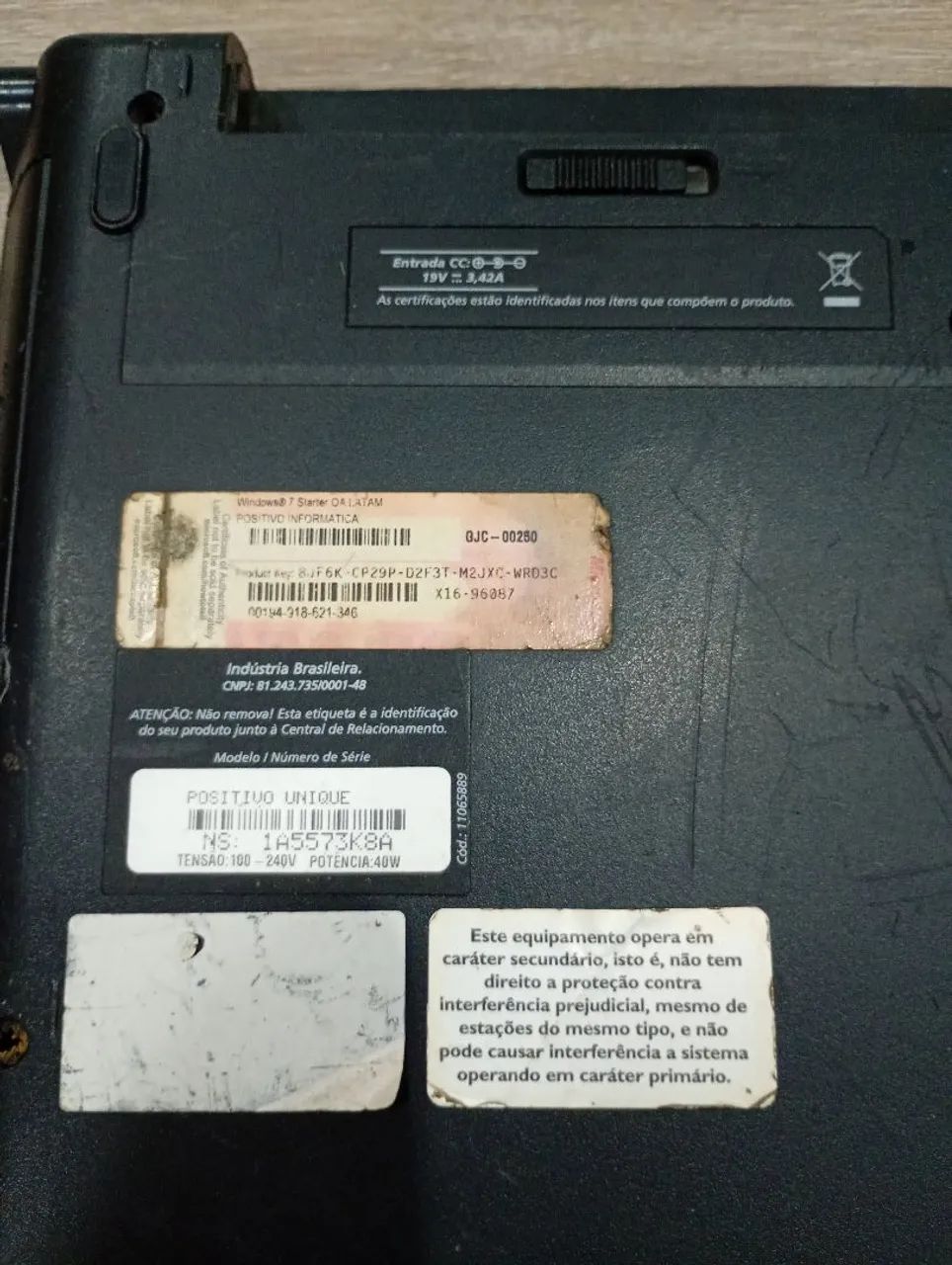 Notebook positivo unique retirar peças  - Foto 5