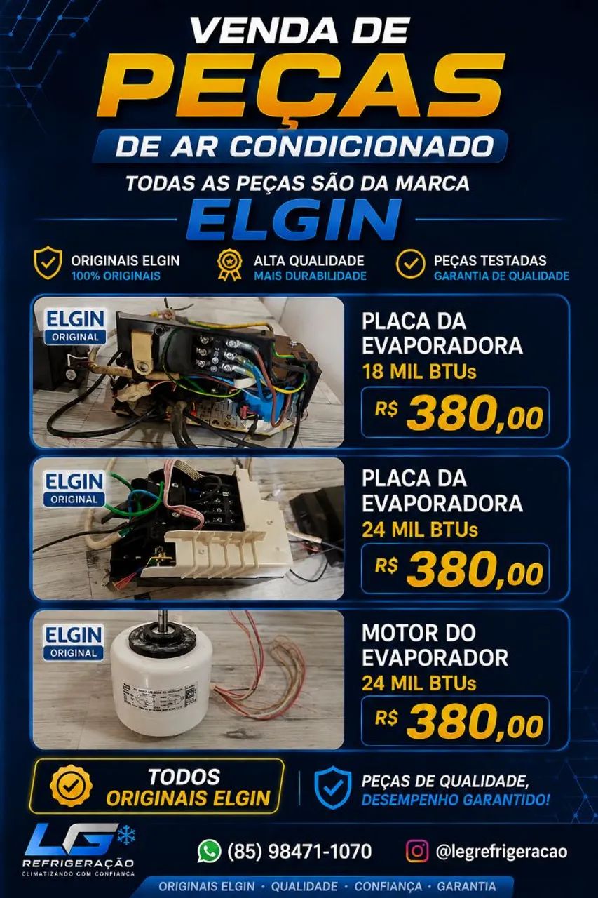 Peças de ar condicionado 