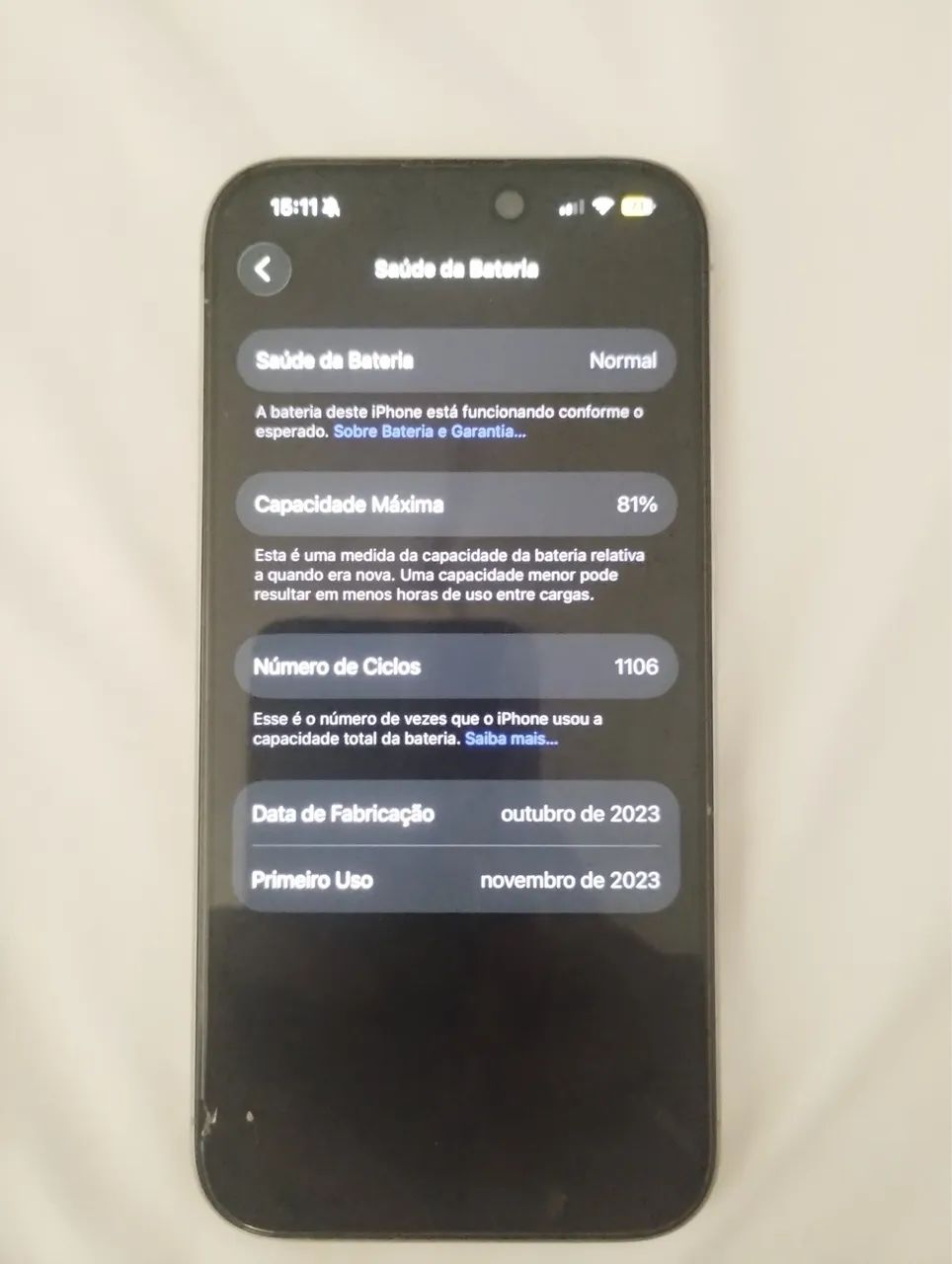 IPHONE 15 PRO 81% - Foto 3