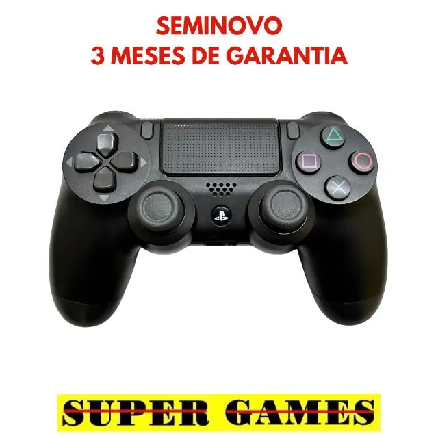 Controle original PS4 impecável, Loja física 20 anos de mercado, próximo ao metrô.