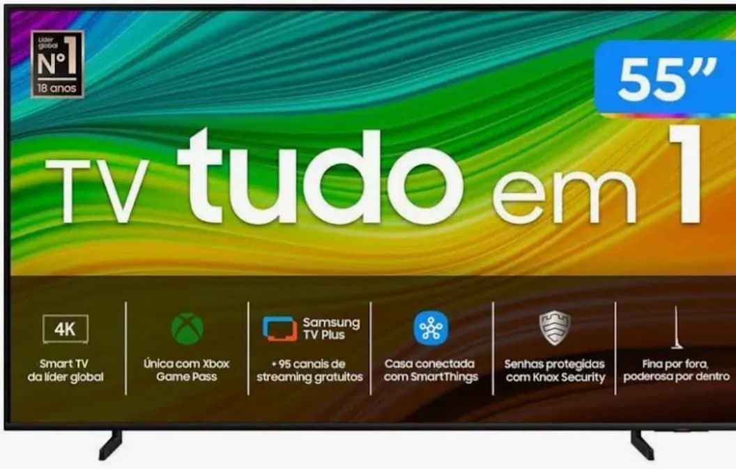 Tv 55 polegadas, Samsung seminova  - Foto 2