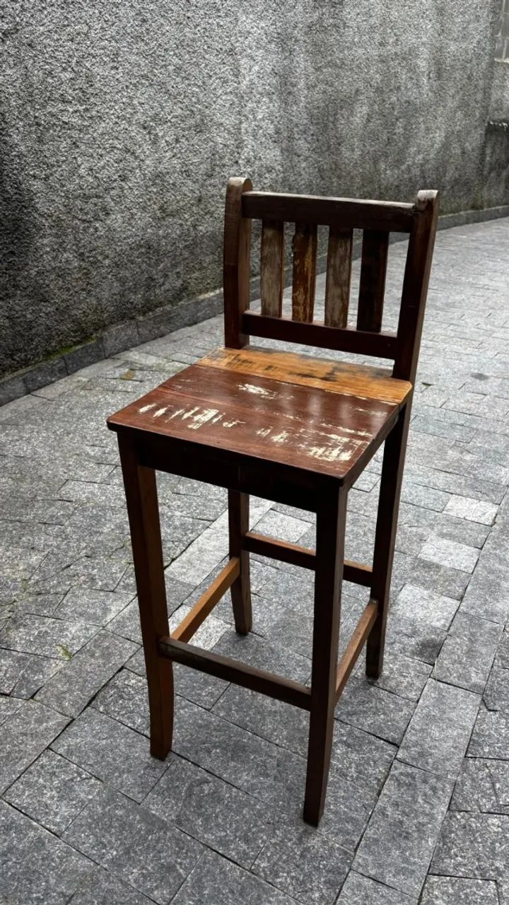 Banquetas de Madeira de Demolição - Foto 5