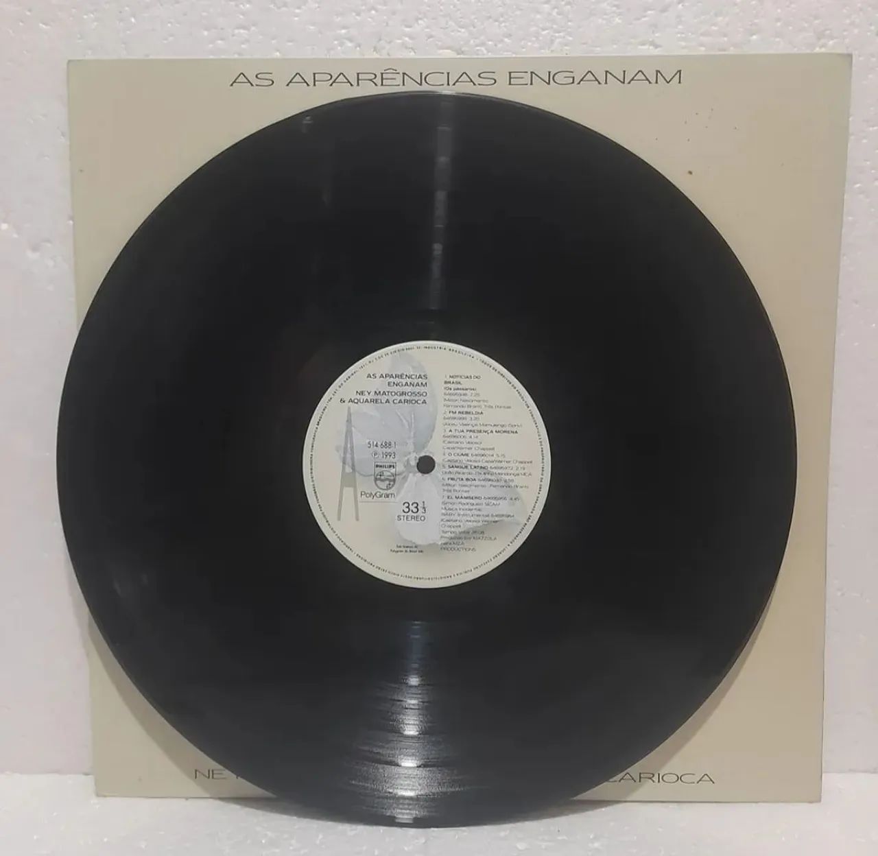 Vinil Ney Matogrosso & Aquarela Carioca - Foto 2