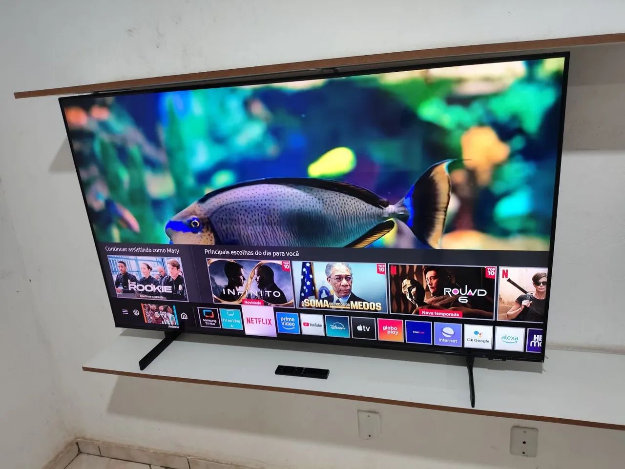 TV 50 polegadas smart com cabo controle todos apss alexa Xbox Bluetooth e d+ mais  - Foto 3
