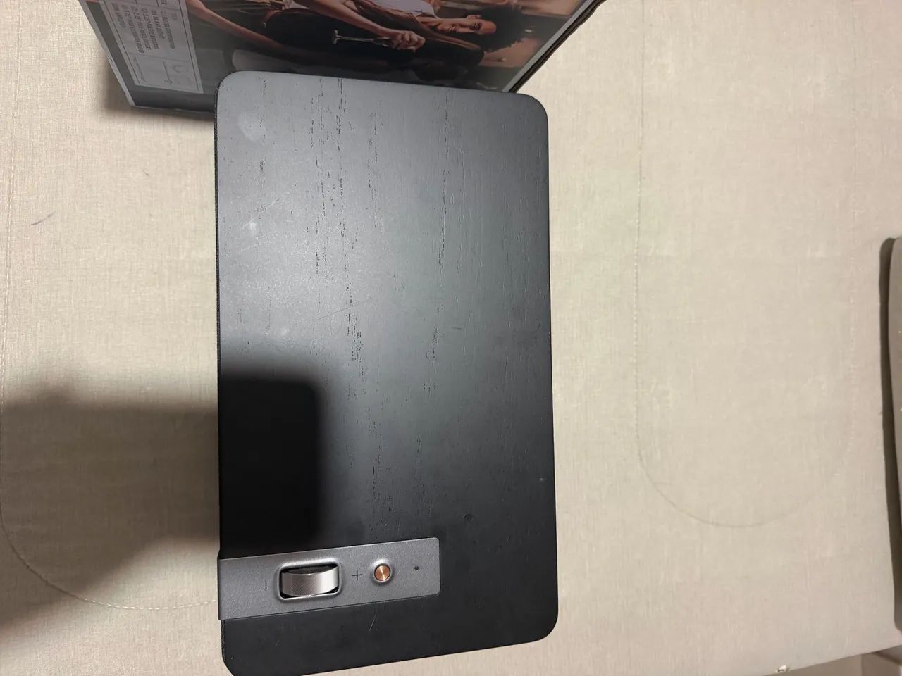 Caixa Bluetooth Klipsch The Three Plus 120W Auxiliar Preto - Foto 3