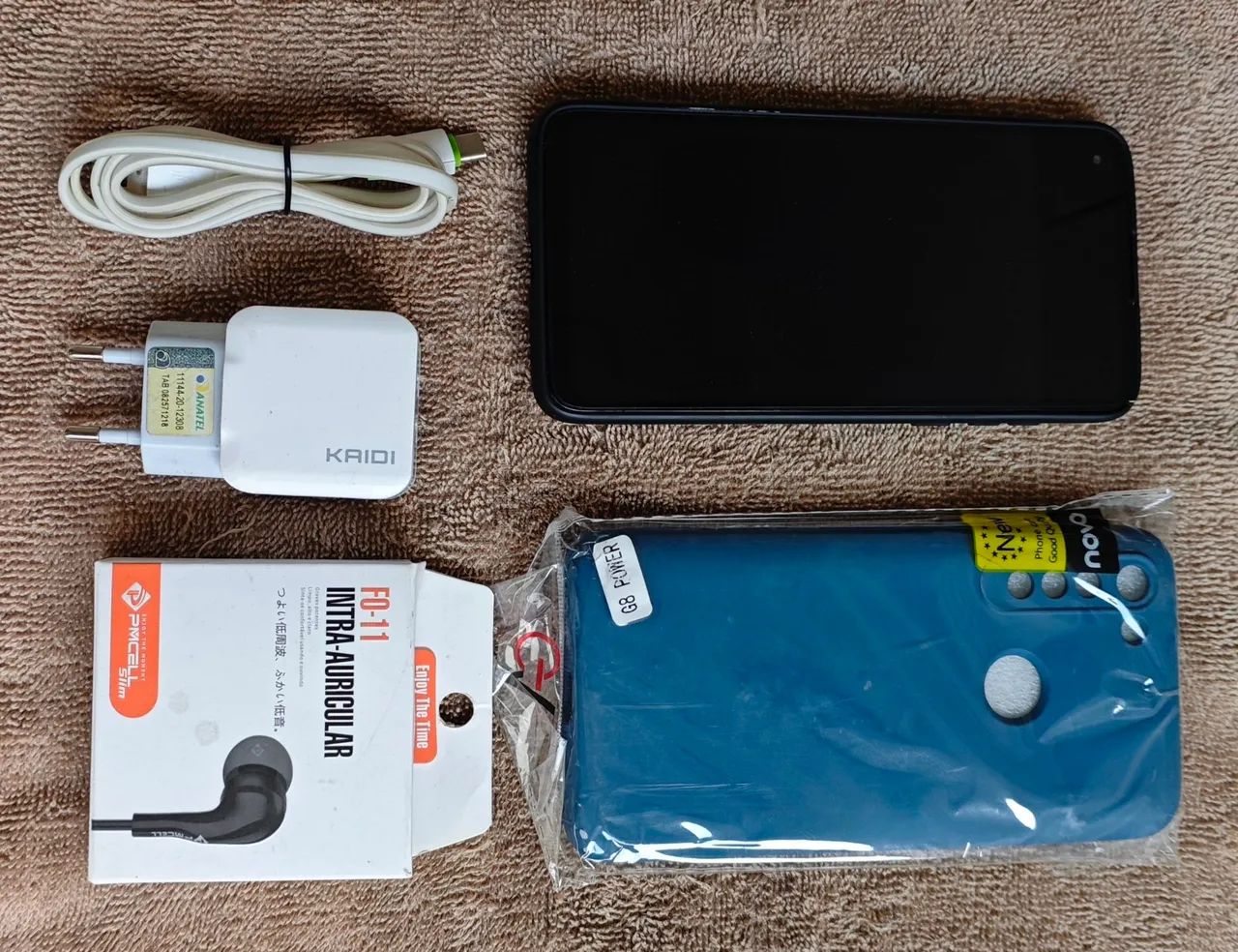 Impecável Moto G8 Power tela ips 6.4 polegadas Full HD+ 2300x1080P   - Foto 4