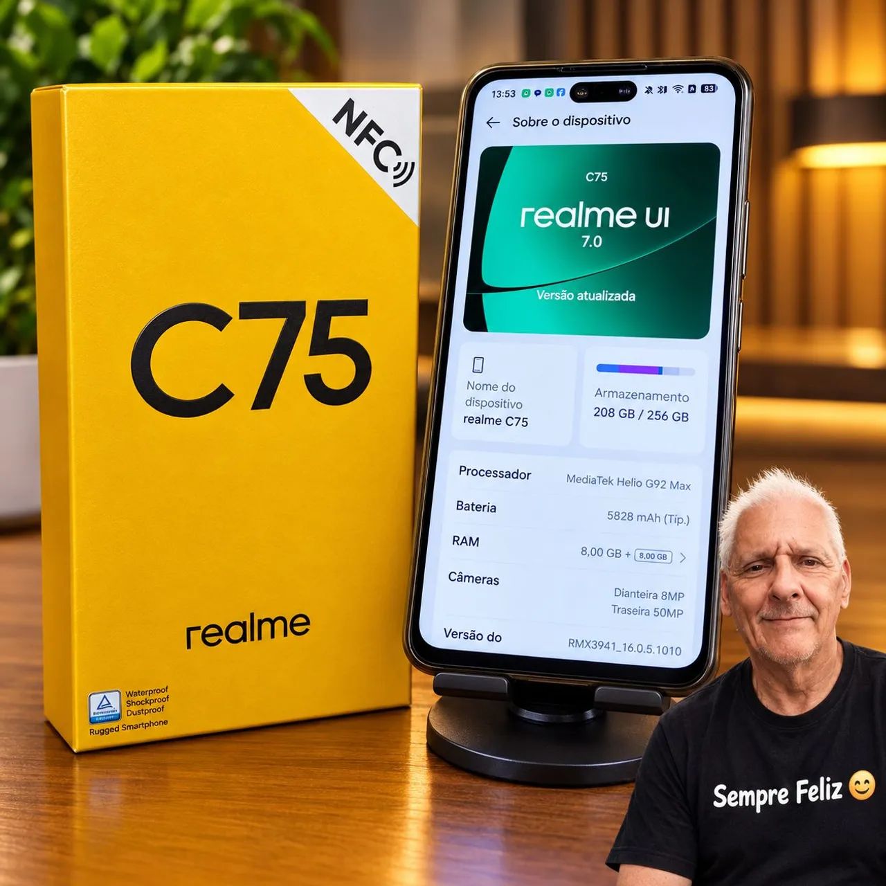 Celular Realme C75 Seminovo 