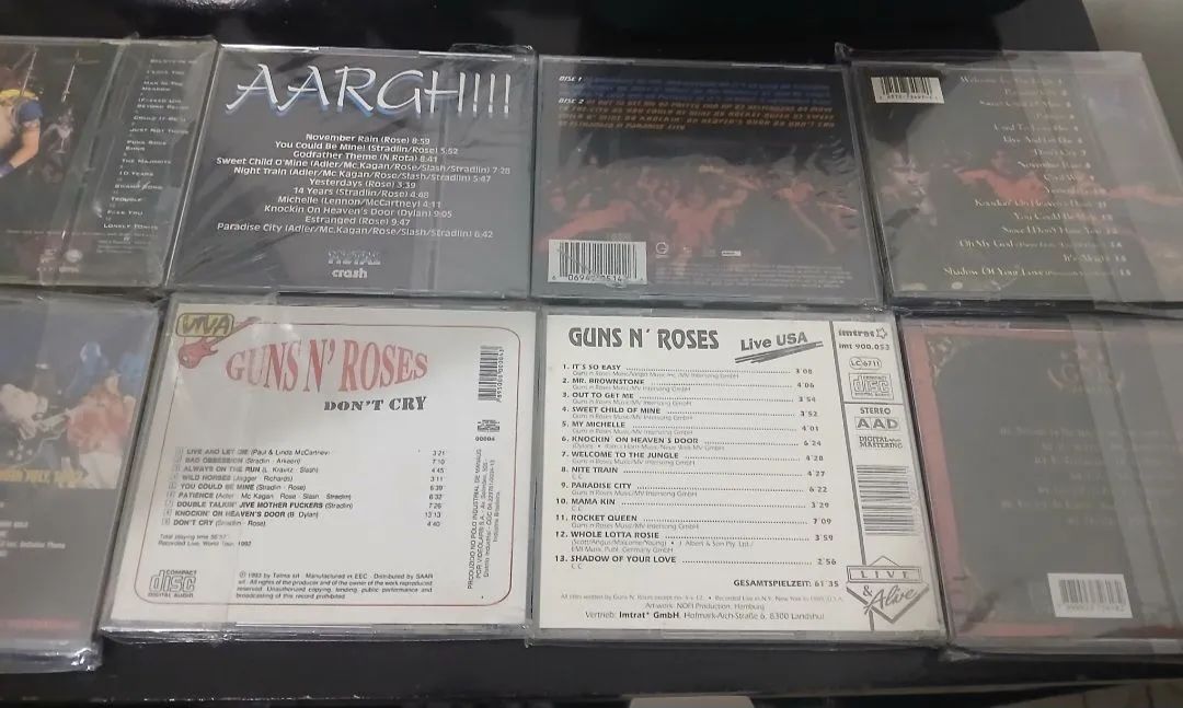 Lote cds Guns roses rarissimos - Foto 5