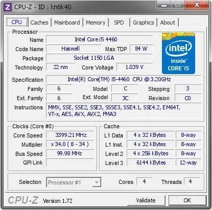 Processador I5 4460 - LGA1150 - Foto 2