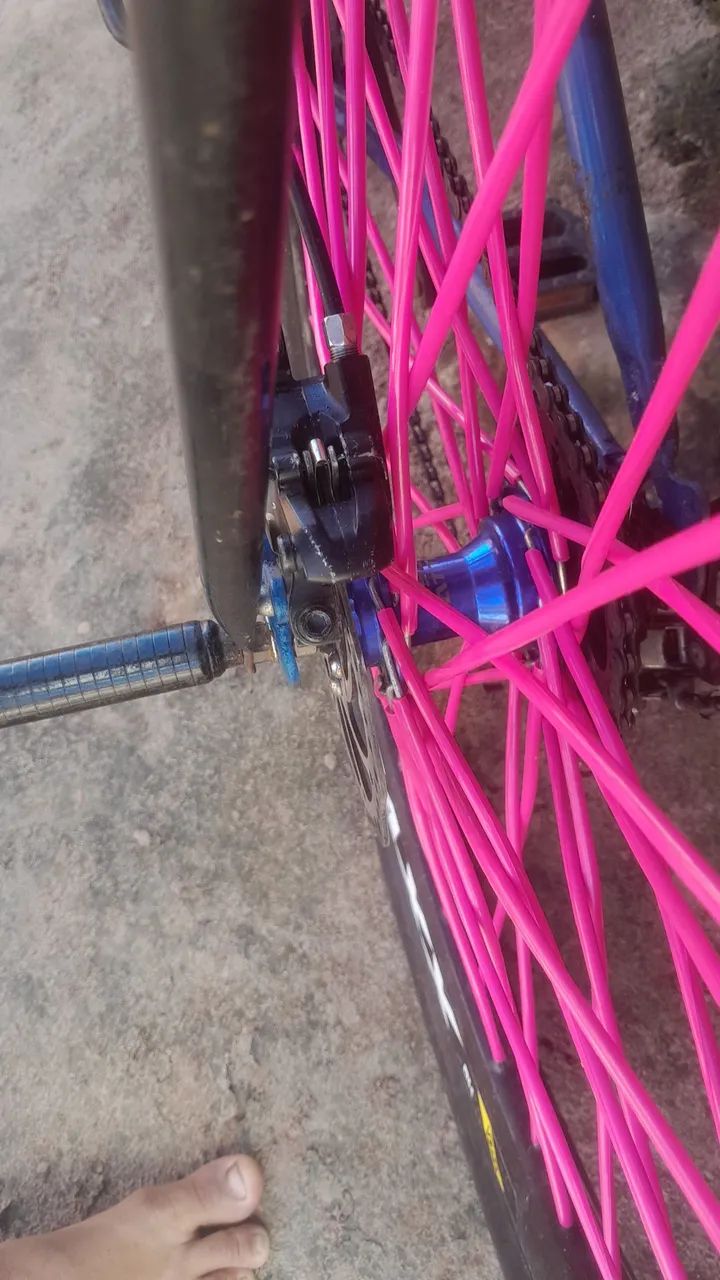 Bicicleta montadinha com cubo k7 freio mt200  - Foto 3