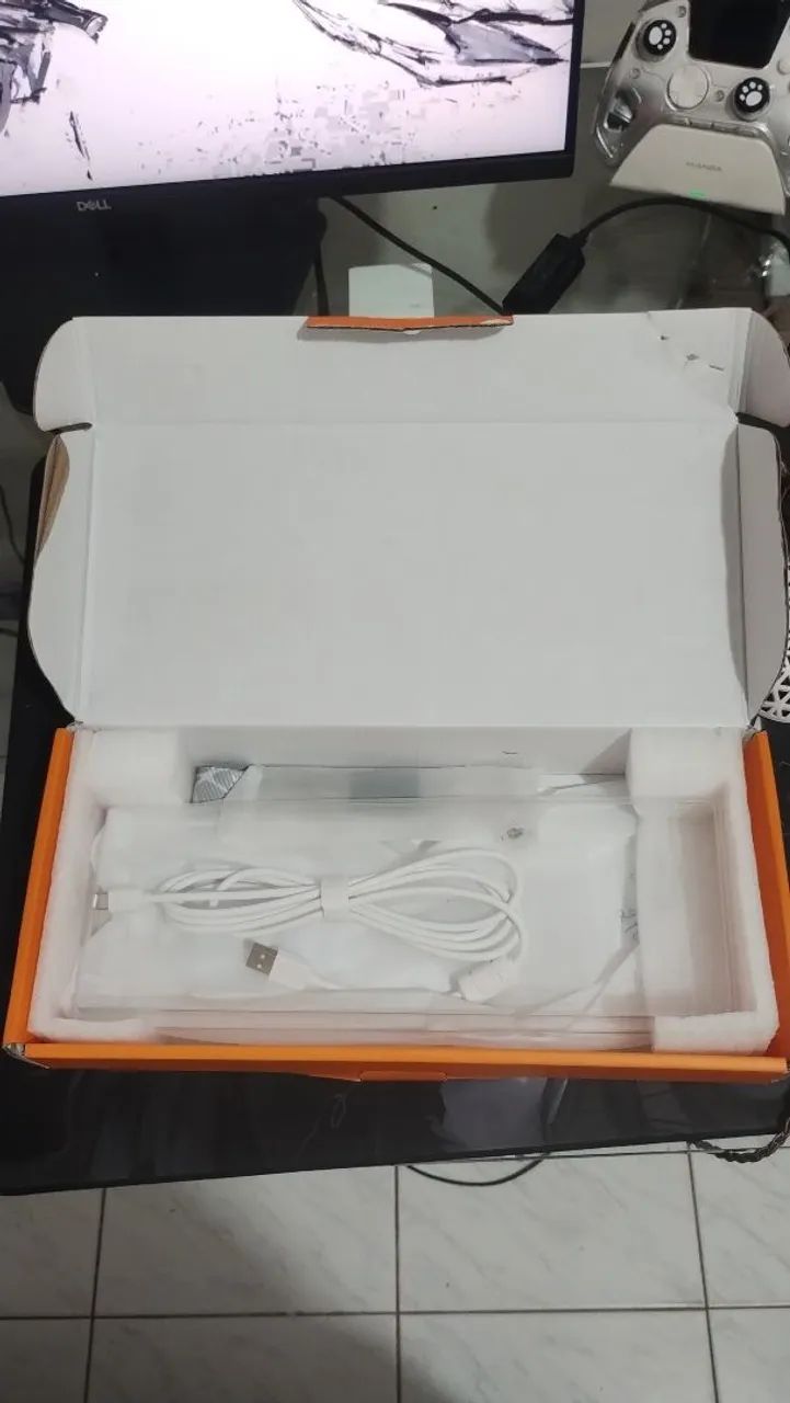 Teclado Magnético IROK MG63 PRATA CASE DE ALUMÍNIO - Foto 2
