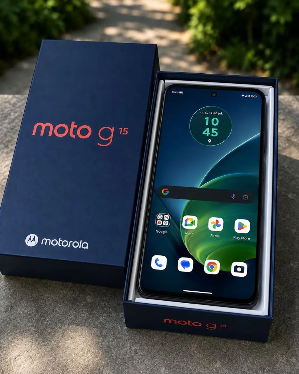 Moto G15 128GB em perfeito estado