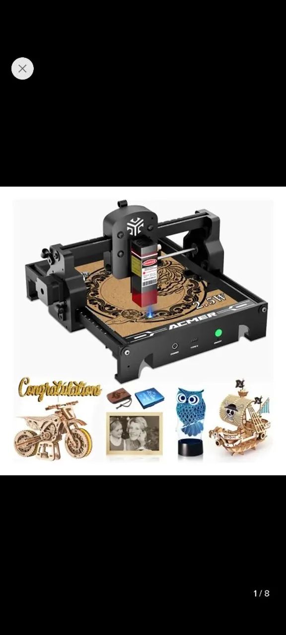 Maquina laser engraver Acmer S1